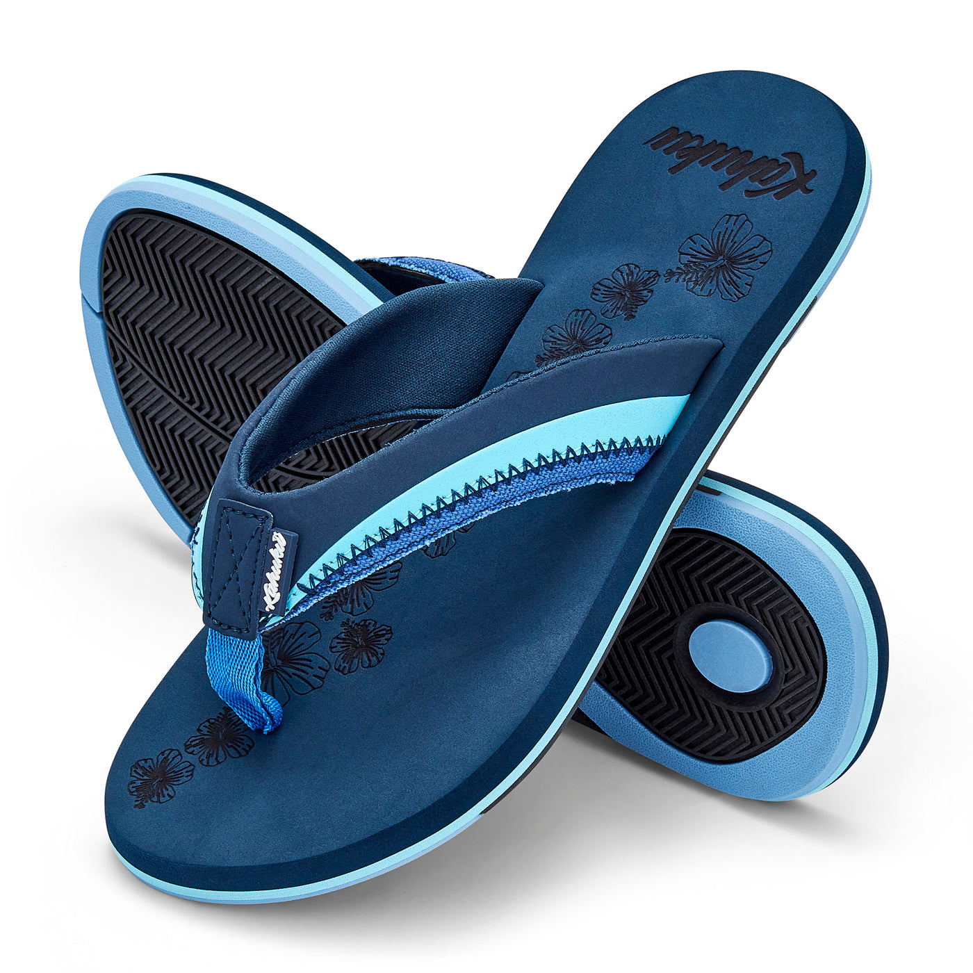Flips Women's Flip-Flops - Navy â Kahuku UK