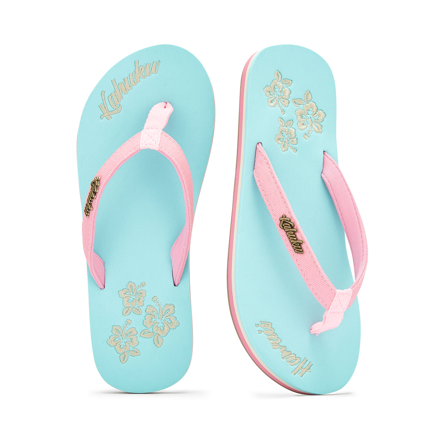 Slippahs Women's Flip-Flops Hibiscus – Kahuku UK